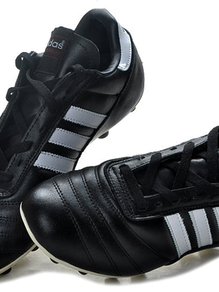Chuteira Adidas Copa Mundial Black-White FG 4