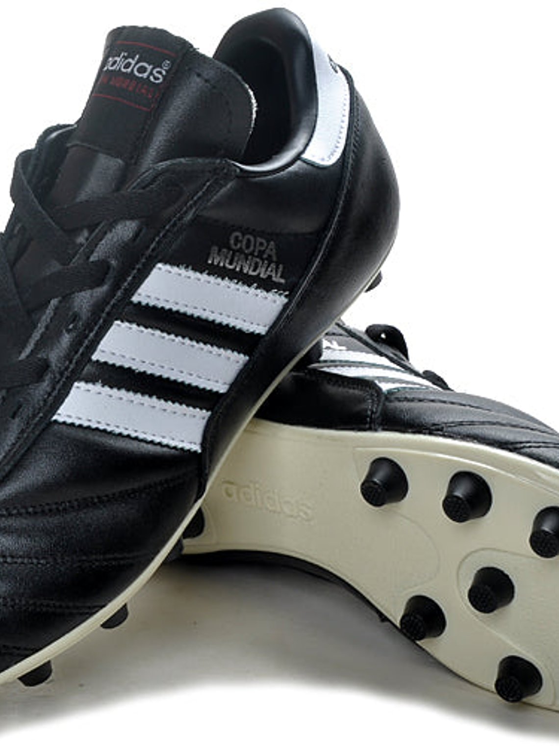 Chuteira Adidas Copa Mundial Black-White FG 6
