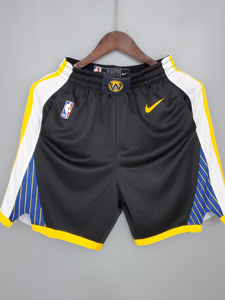 Shorts Warriors black NBA 1