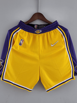Shorts 75th Anniversary Los Angeles Lakers Yellow NBA