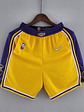Shorts 75th Anniversary Los Angeles Lakers Yellow NBA - Thumbnail 1