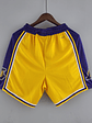 Shorts 75th Anniversary Los Angeles Lakers Yellow NBA - Thumbnail 3