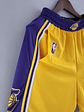 Shorts 75th Anniversary Los Angeles Lakers Yellow NBA - Thumbnail 5