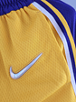 Shorts 75th Anniversary Los Angeles Lakers Yellow NBA - Thumbnail 6