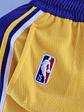 Shorts 75th Anniversary Los Angeles Lakers Yellow NBA - Thumbnail 7