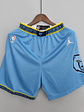 Shorts 75th Anniversary Memphis Grizzlies Jordan Edition Blue Shorts NBA - Thumbnail 1