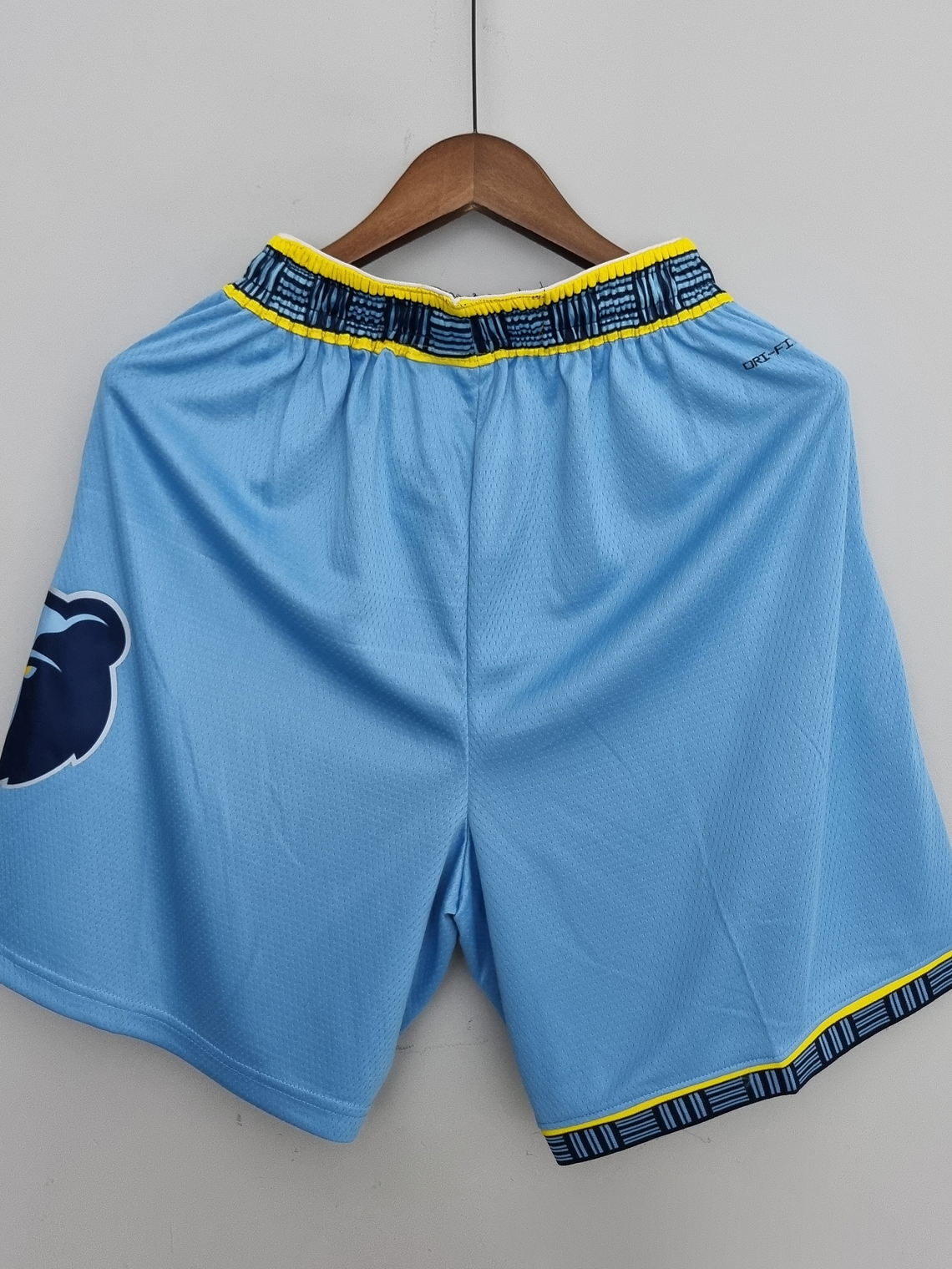 Shorts 75th Anniversary Memphis Grizzlies Jordan Edition Blue Shorts NBA 3