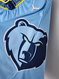 Shorts 75th Anniversary Memphis Grizzlies Jordan Edition Blue Shorts NBA - Thumbnail 4