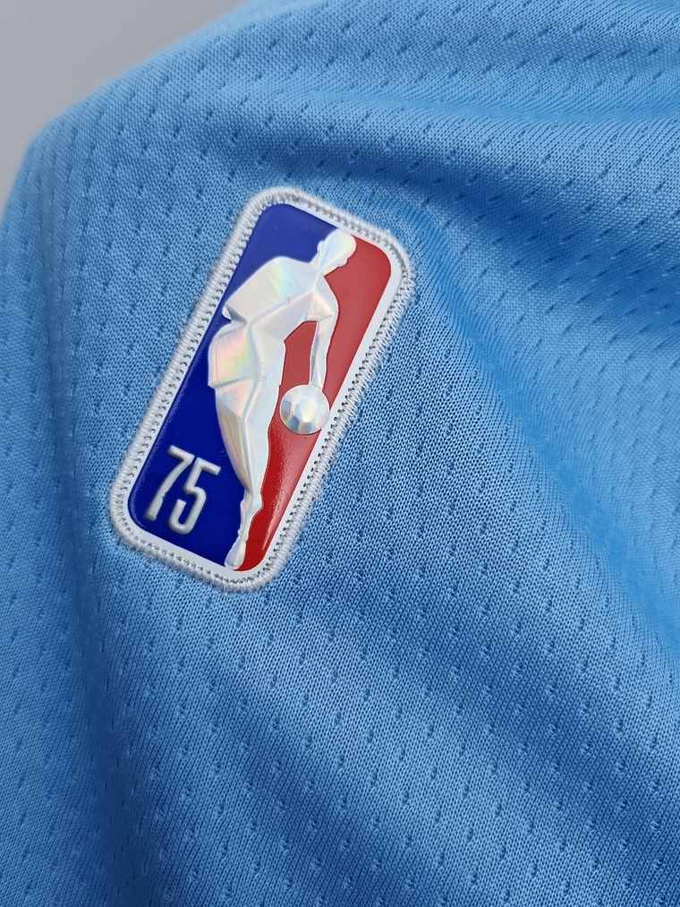 Shorts 75th Anniversary Memphis Grizzlies Jordan Edition Blue Shorts NBA 7