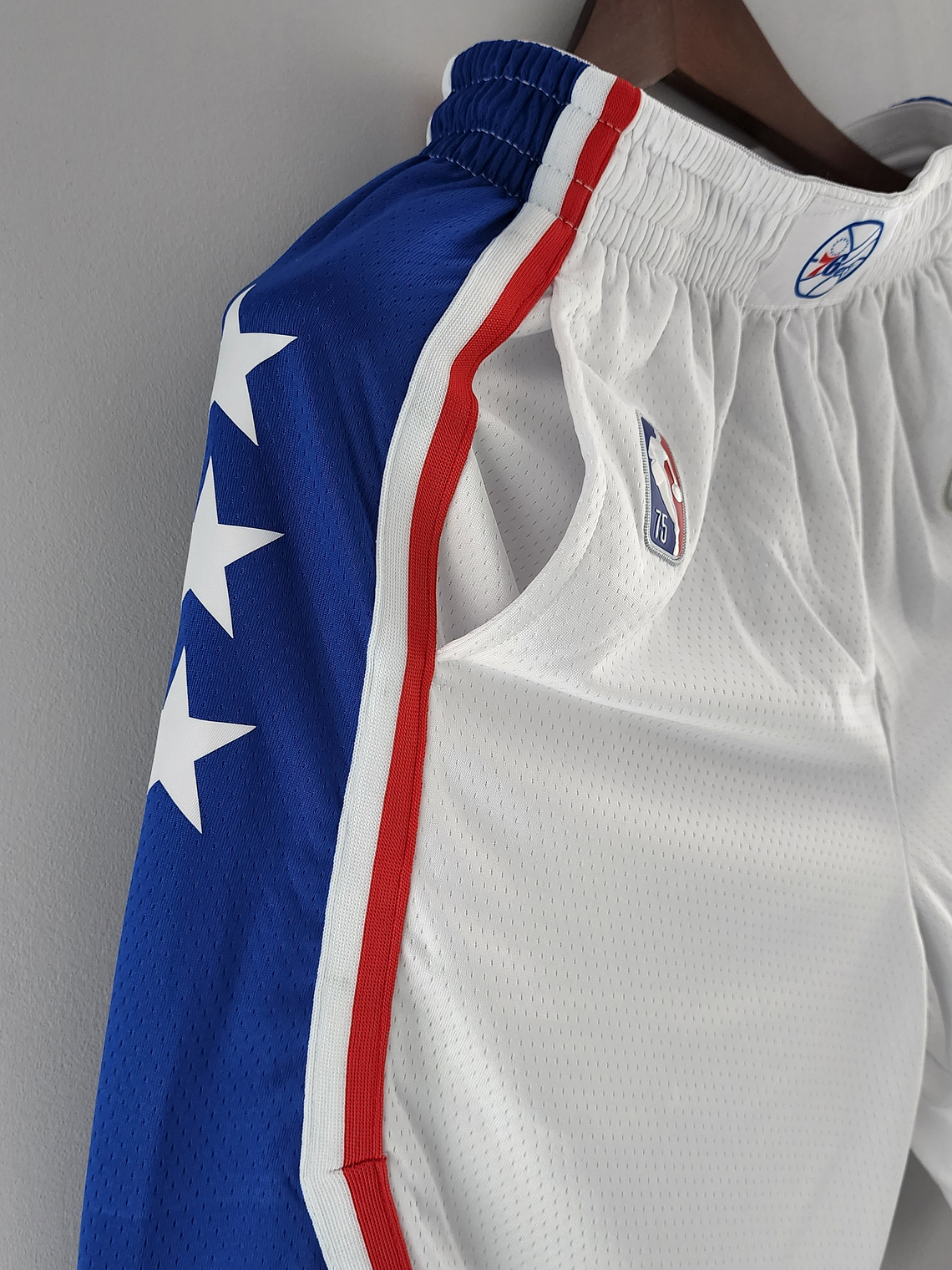 Shorts 75th Anniversary Philadelphia NBA 3