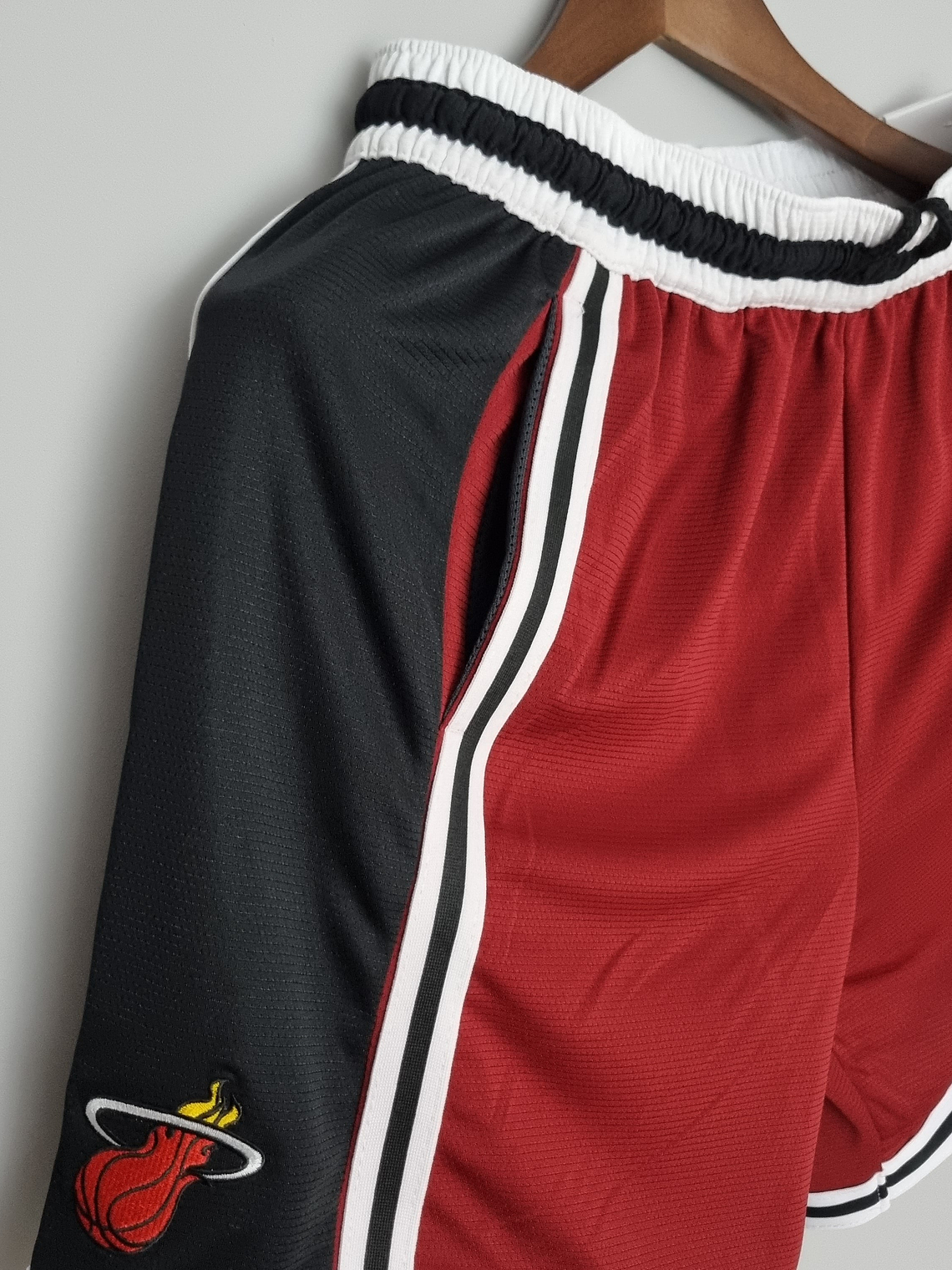 Shorts  Miami Heat Red Black NBA 2