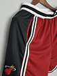 Shorts  Miami Heat Red Black NBA - Thumbnail 2