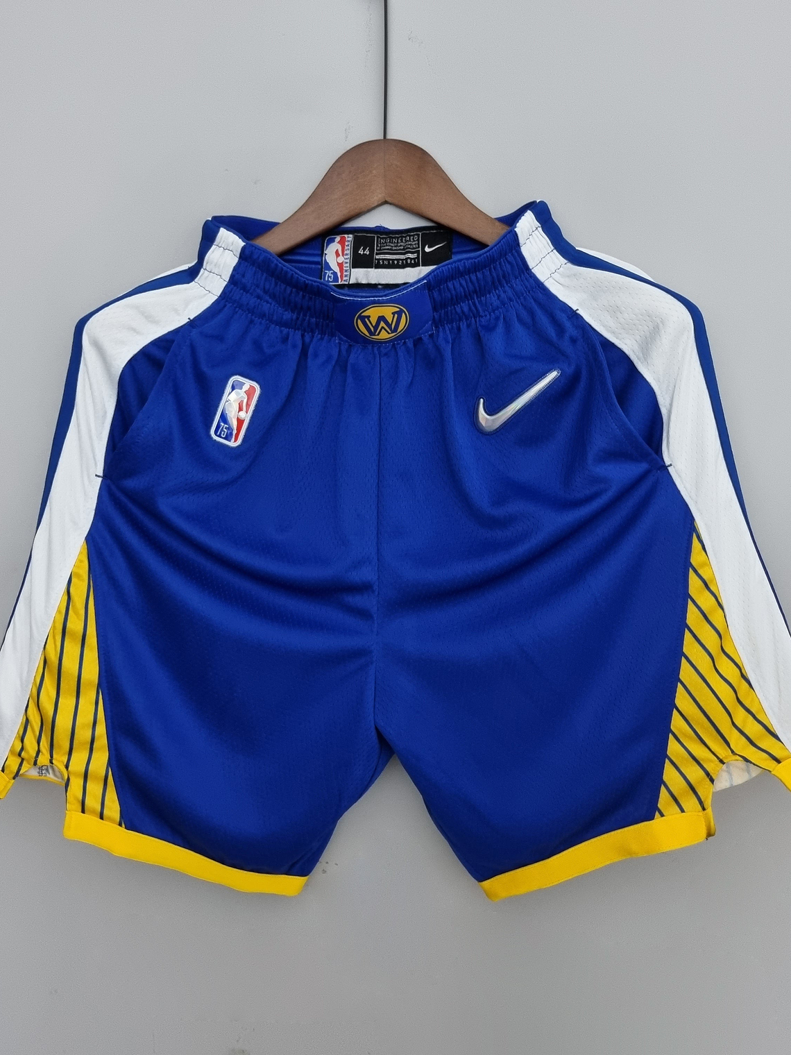 Shorts 75th Anniversary Golden State Warriors Blue NBA 1