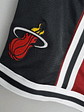 Shorts  Miami Heat Red Black NBA - Thumbnail 6