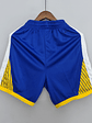 Shorts 75th Anniversary Golden State Warriors Blue NBA - Thumbnail 3