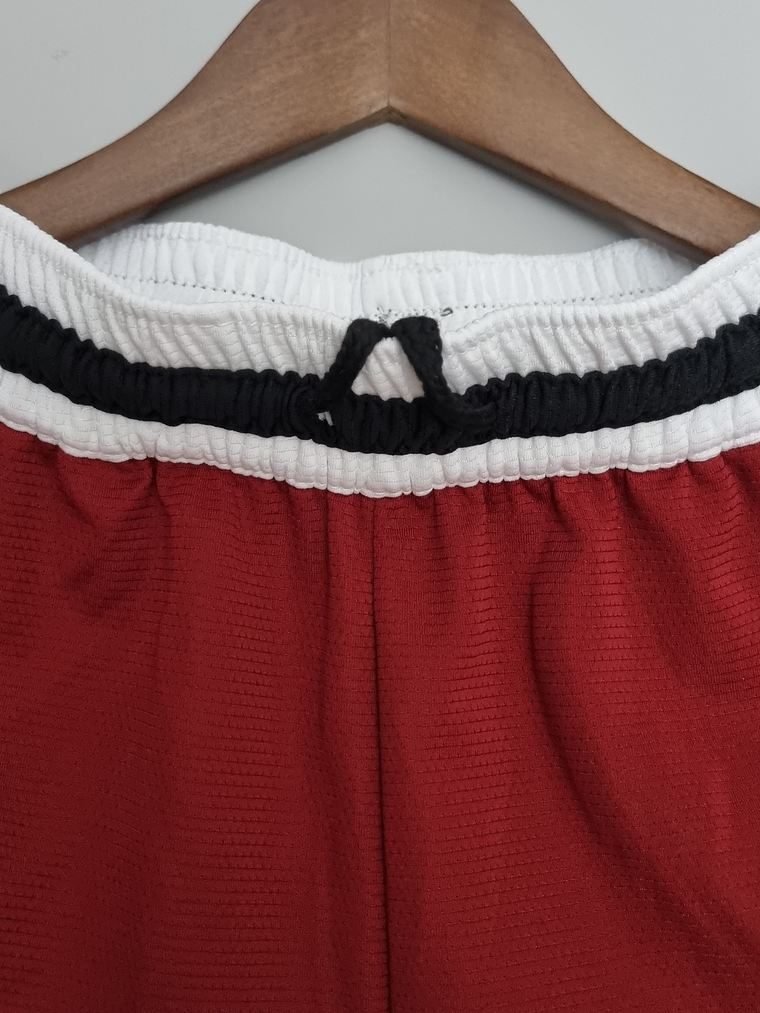 Shorts  Miami Heat Red Black NBA 7