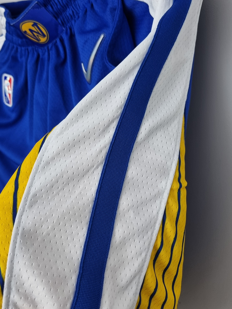 Shorts 75th Anniversary Golden State Warriors Blue NBA 4