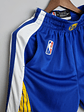 Shorts 75th Anniversary Golden State Warriors Blue NBA - Thumbnail 5