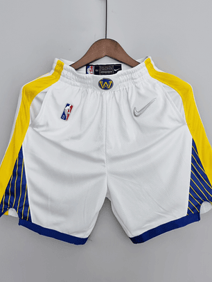 Shorts 75th Anniversary Golden State Warriors White NBA