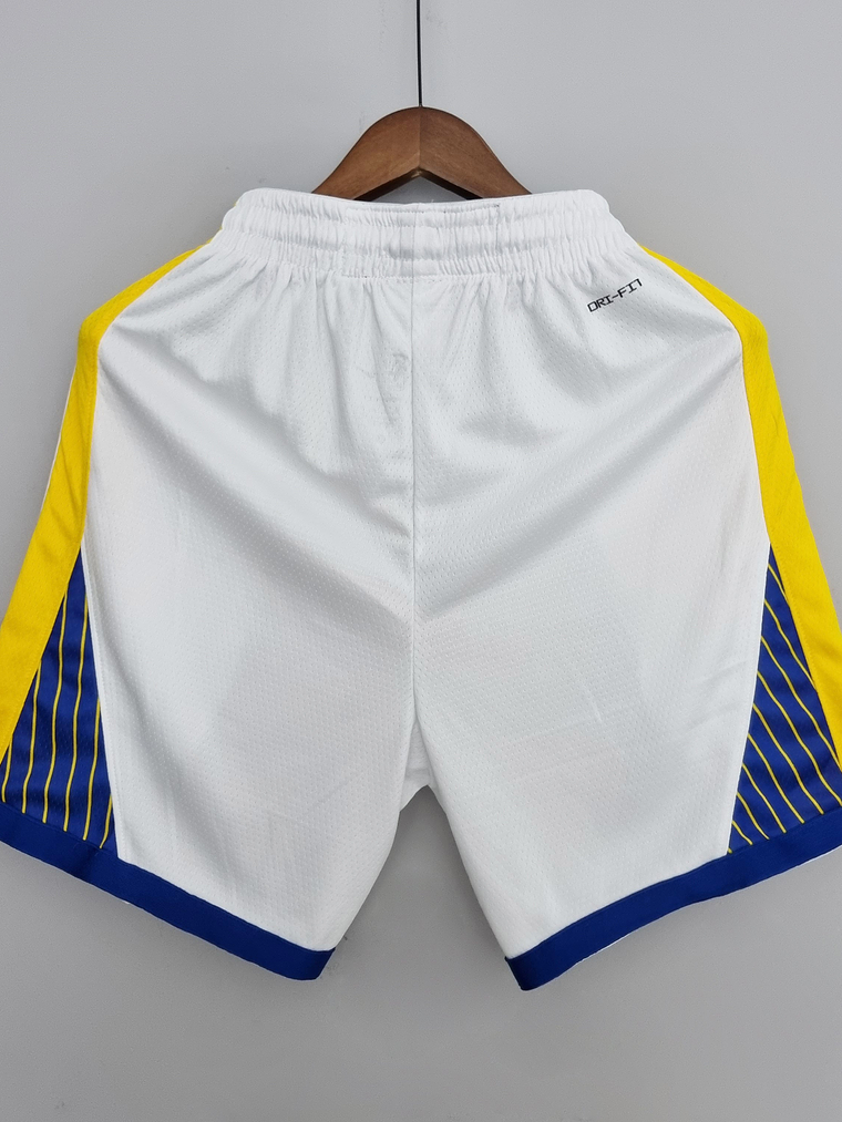 Shorts 75th Anniversary Golden State Warriors White NBA 3