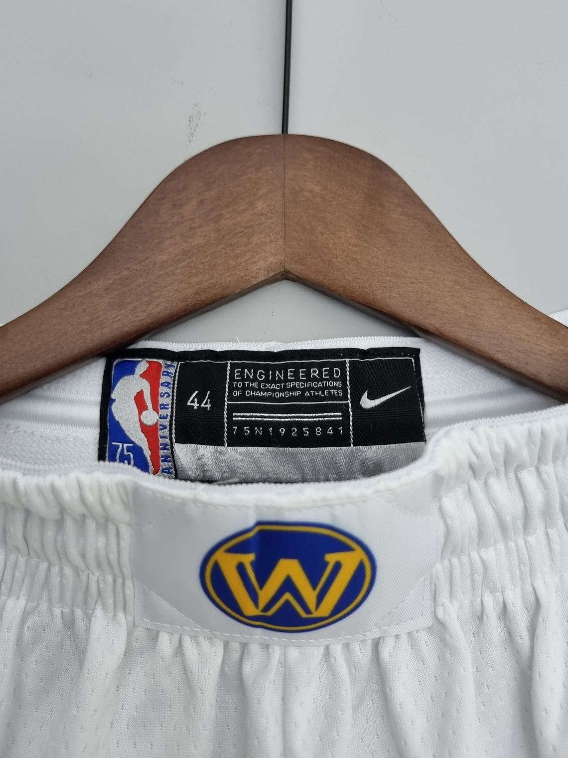 Shorts 75th Anniversary Golden State Warriors White NBA 8