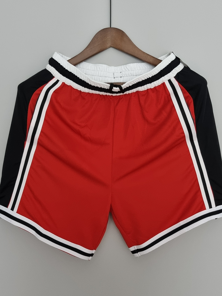 Shorts Chicago Bulls Black Red NBA 1