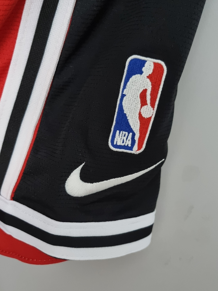 Shorts Chicago Bulls Black Red NBA 5