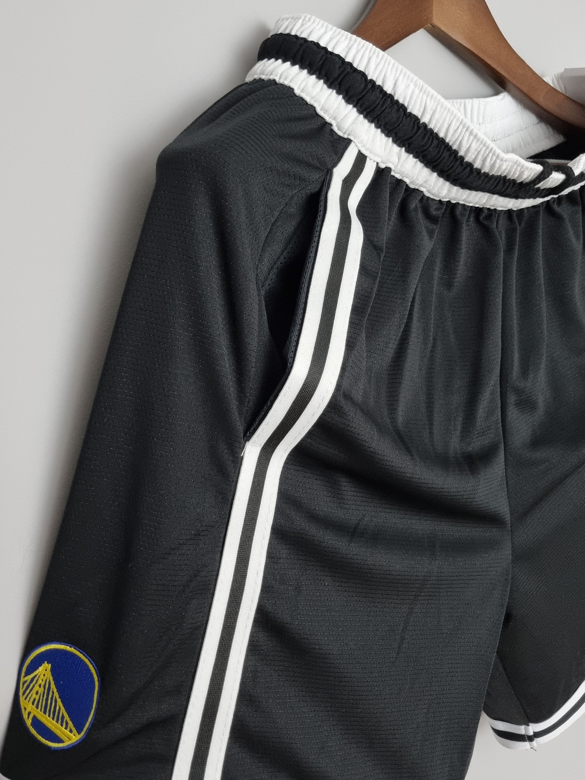 Shorts Golden State Warriors Black NBA 2