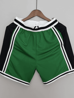 Shorts Boston Celtics Black Green NBA