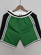 Shorts Boston Celtics Black Green NBA - Thumbnail 1