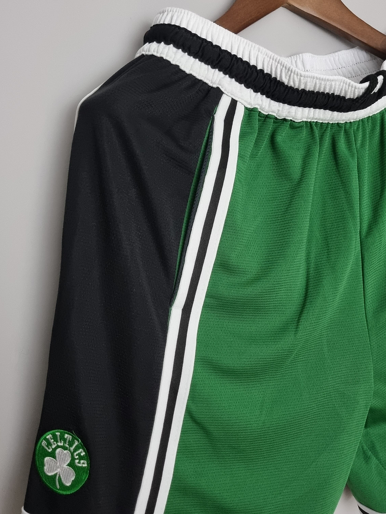 Shorts Boston Celtics Black Green NBA 2