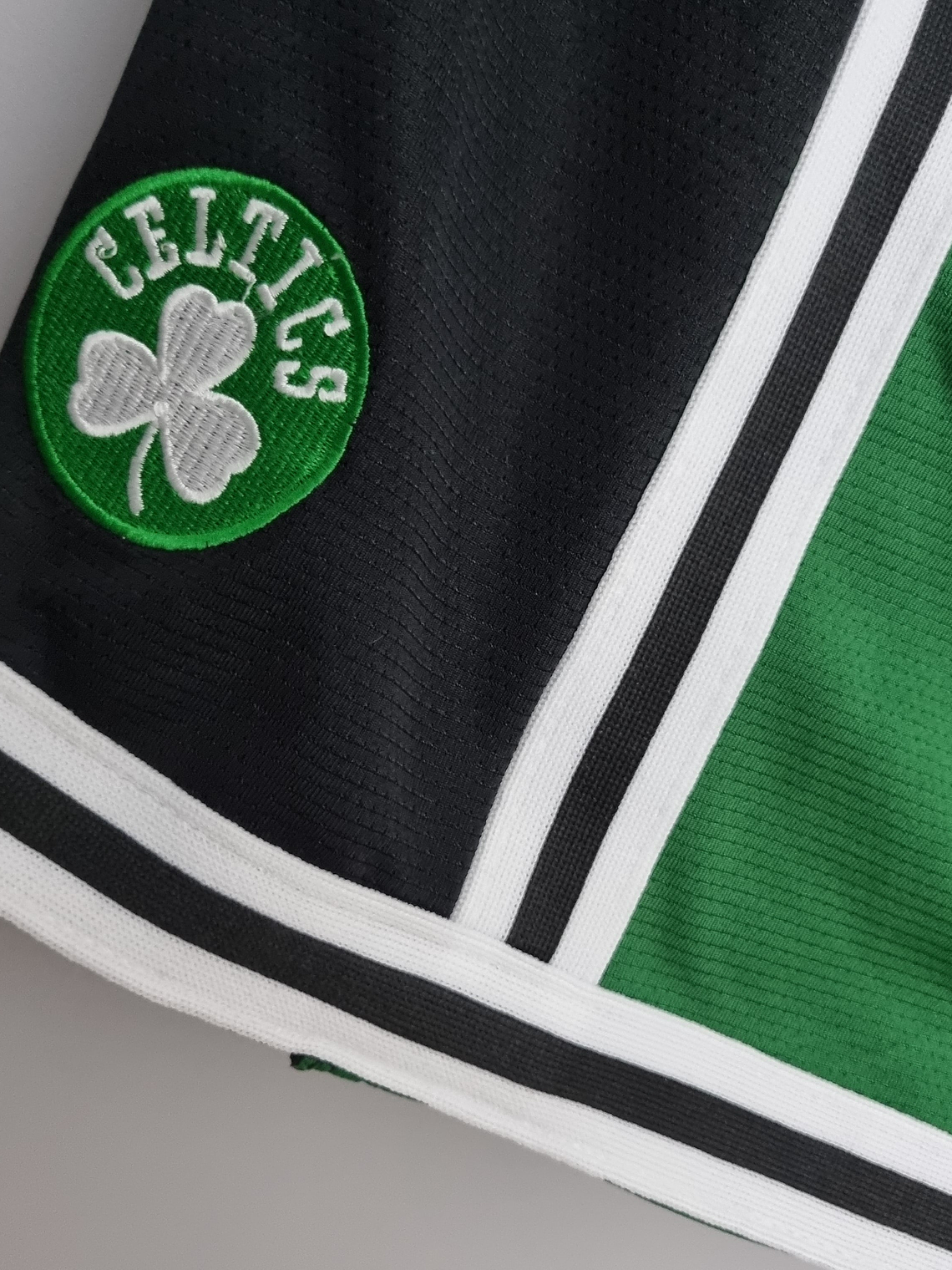 Shorts Boston Celtics Black Green NBA 6