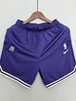 Shorts Los Angeles Lakers Purple NBA - Thumbnail 1