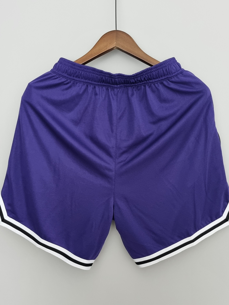 Shorts Los Angeles Lakers Purple NBA 3