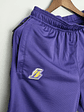 Shorts Los Angeles Lakers Purple NBA - Thumbnail 4