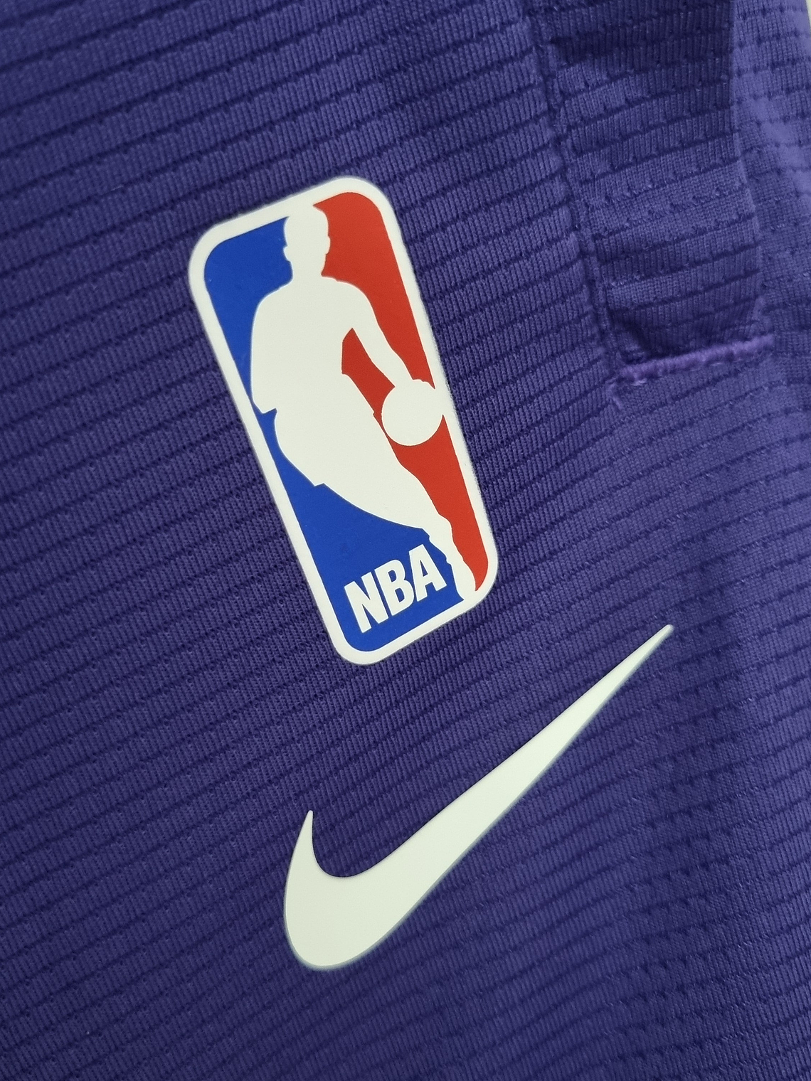 Shorts Los Angeles Lakers Purple NBA 6