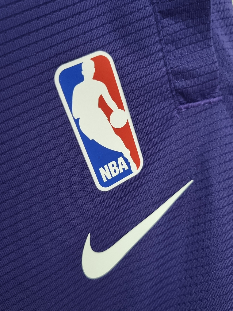 Shorts Los Angeles Lakers Purple NBA 6