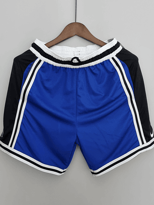 Shorts Dallas Mavericks Blue Black NBA