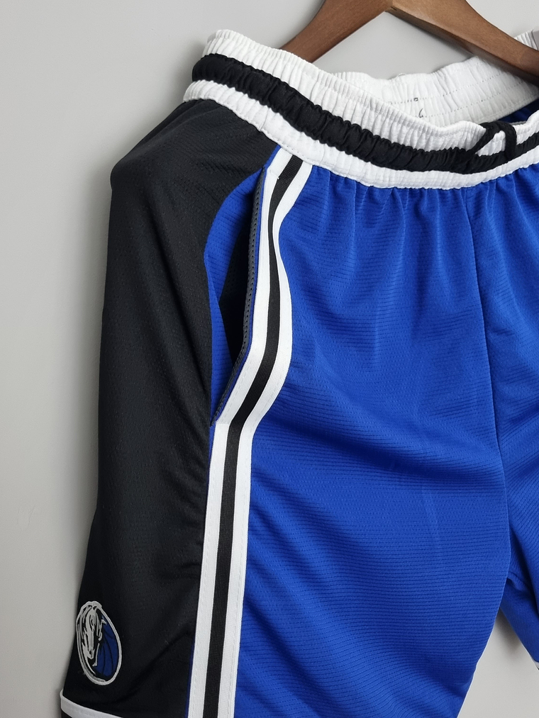 Shorts Dallas Mavericks Blue Black NBA 2