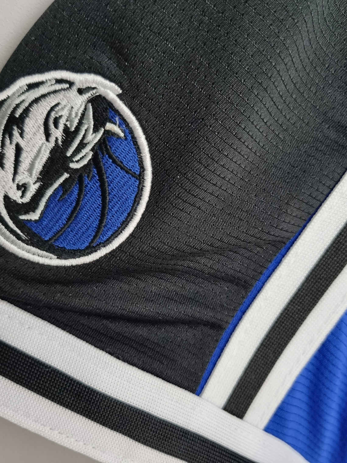 Shorts Dallas Mavericks Blue Black NBA 6
