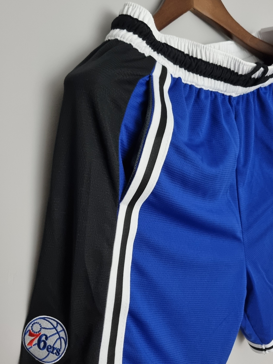 Shorts Philadelphia 76ers Blue Black NBA 2