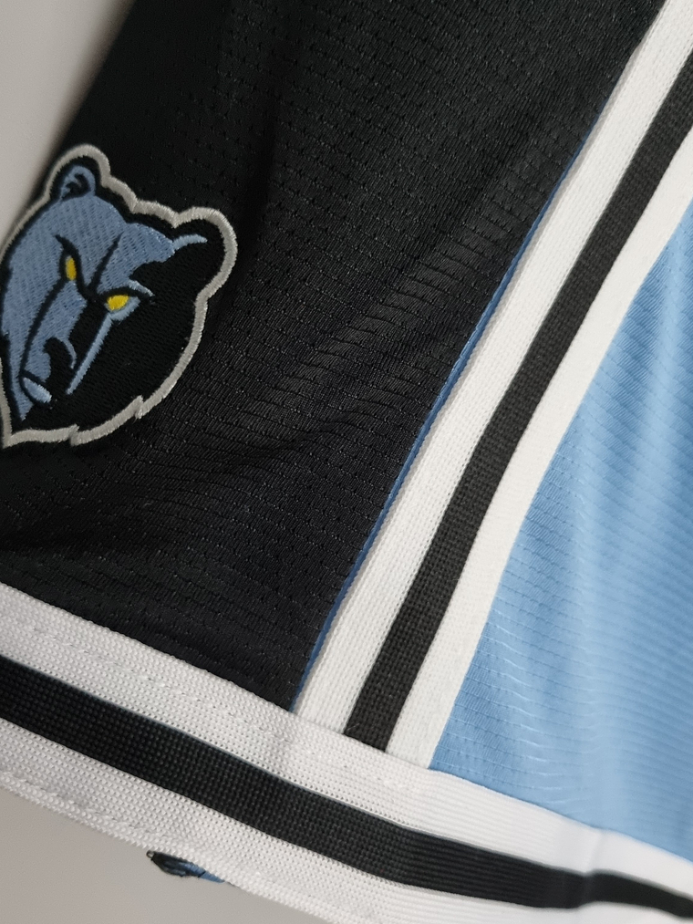 Shorts Memphis Grizzlies Blue Black NBA 6