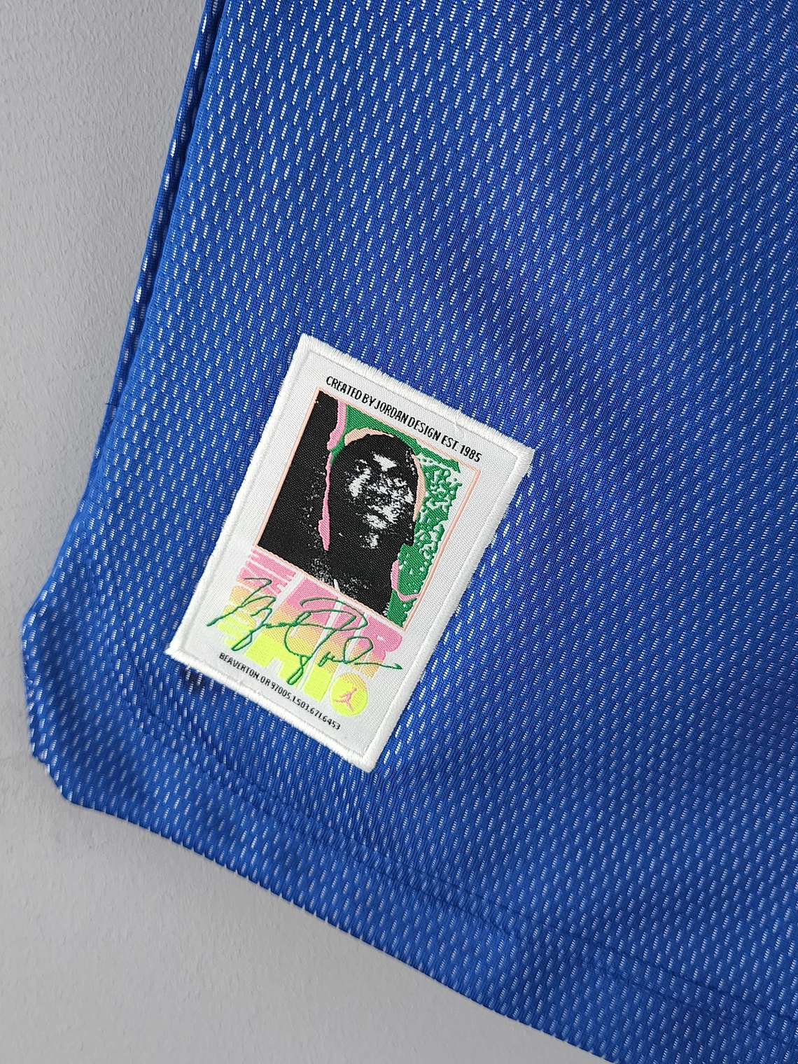 Shorts Jordan Blue 4