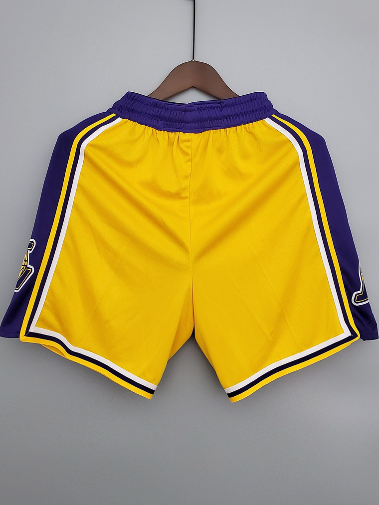 Shorts Los Angeles Lakers Yellow 2