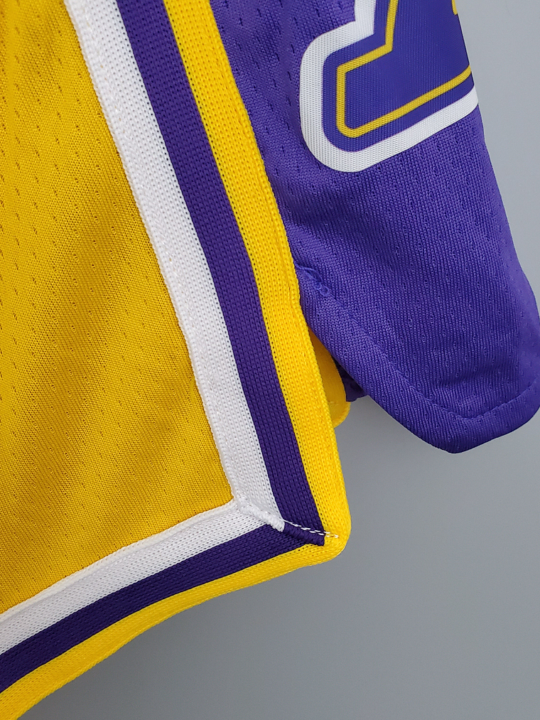 Shorts Los Angeles Lakers Yellow 3