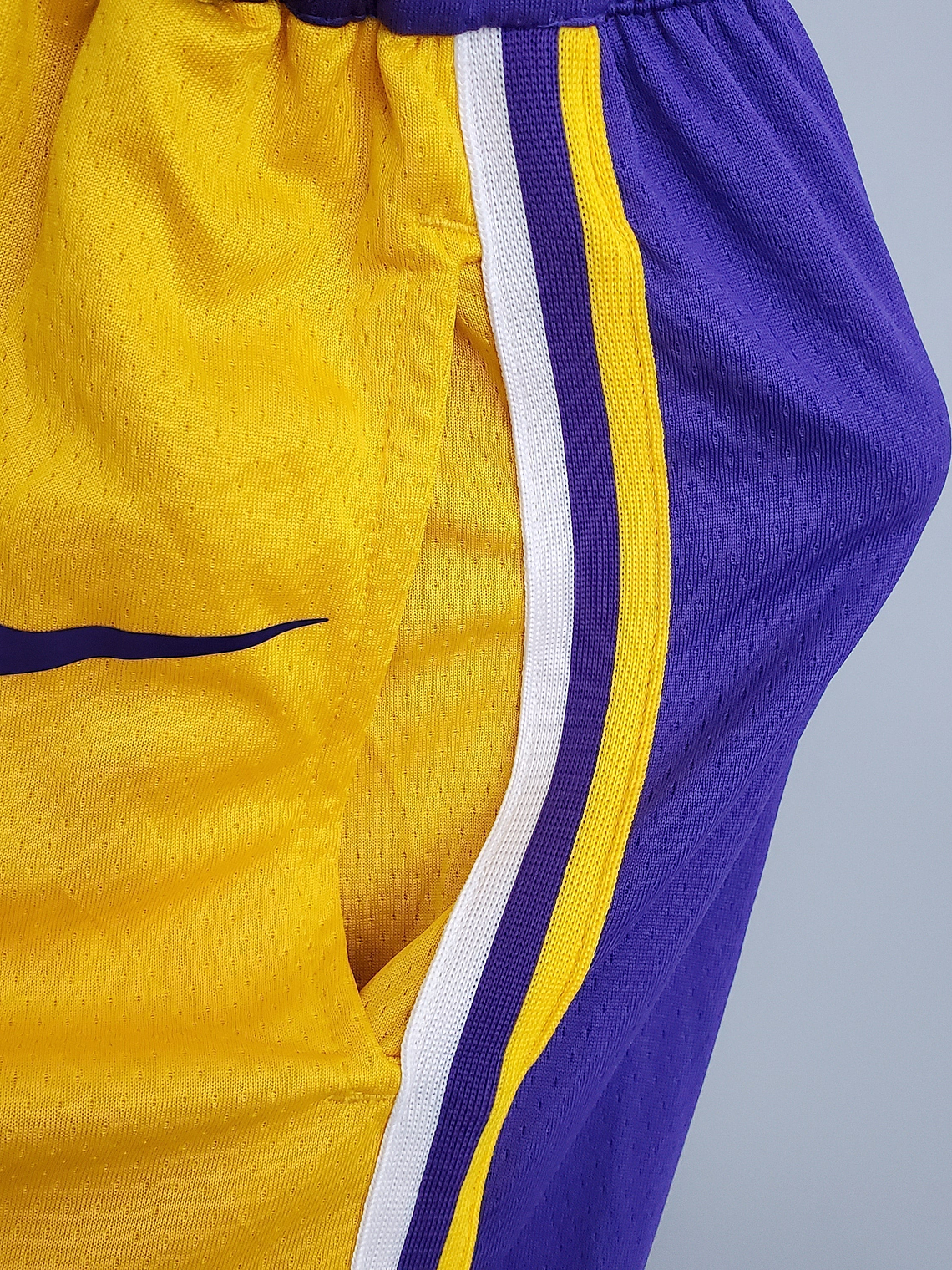 Shorts Los Angeles Lakers Yellow 4