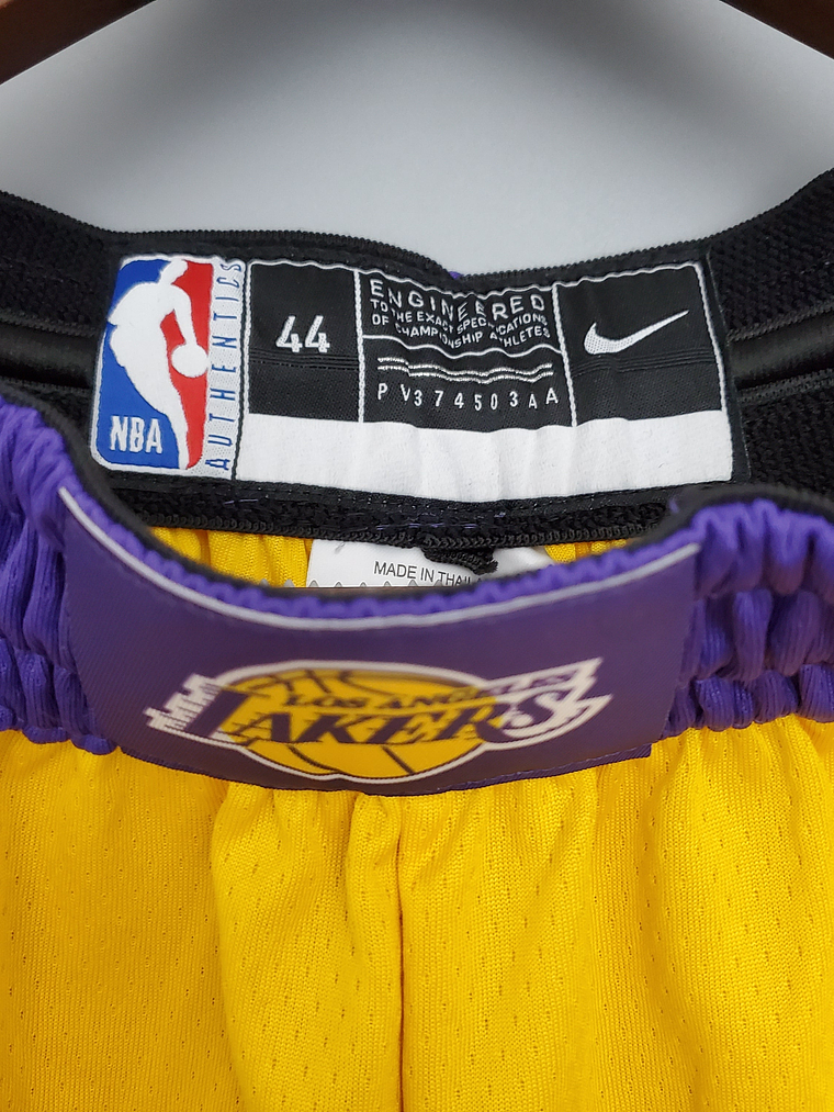 Shorts Los Angeles Lakers Yellow 6