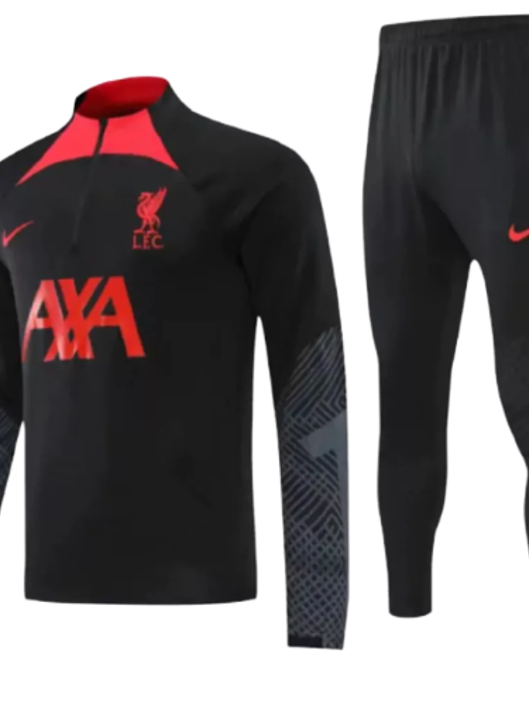 Conjunto de Treino Liverpool - Masculino - Preto 1