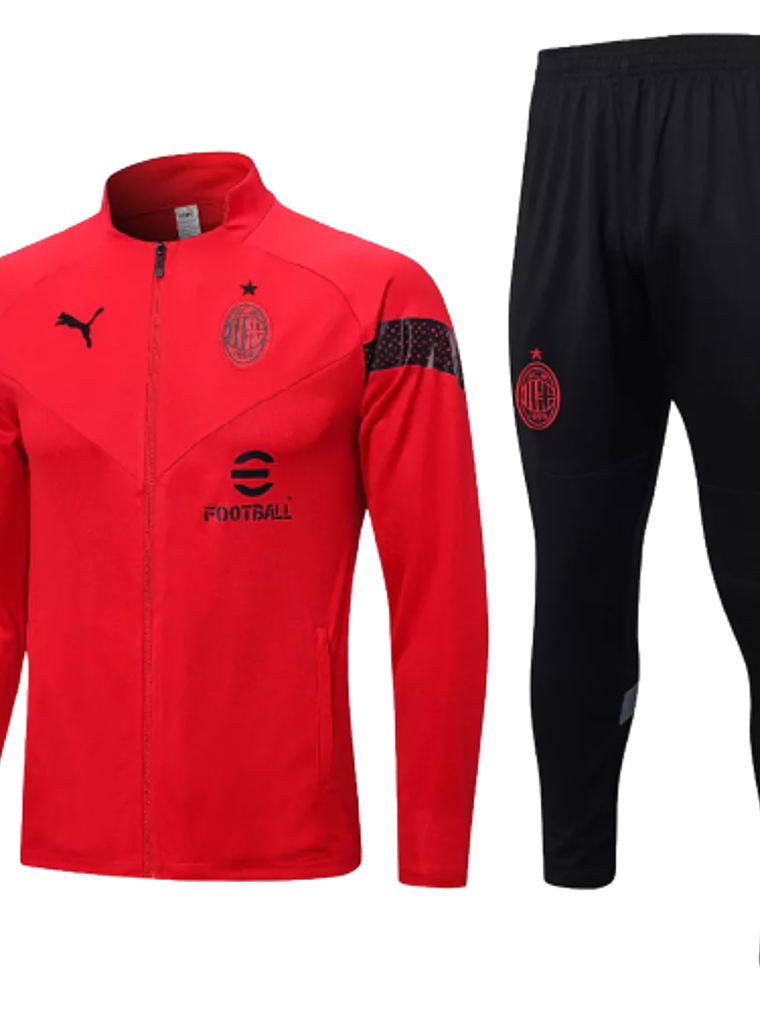 Agasalho de Viagem Milan - Masculino - Vermelho 1