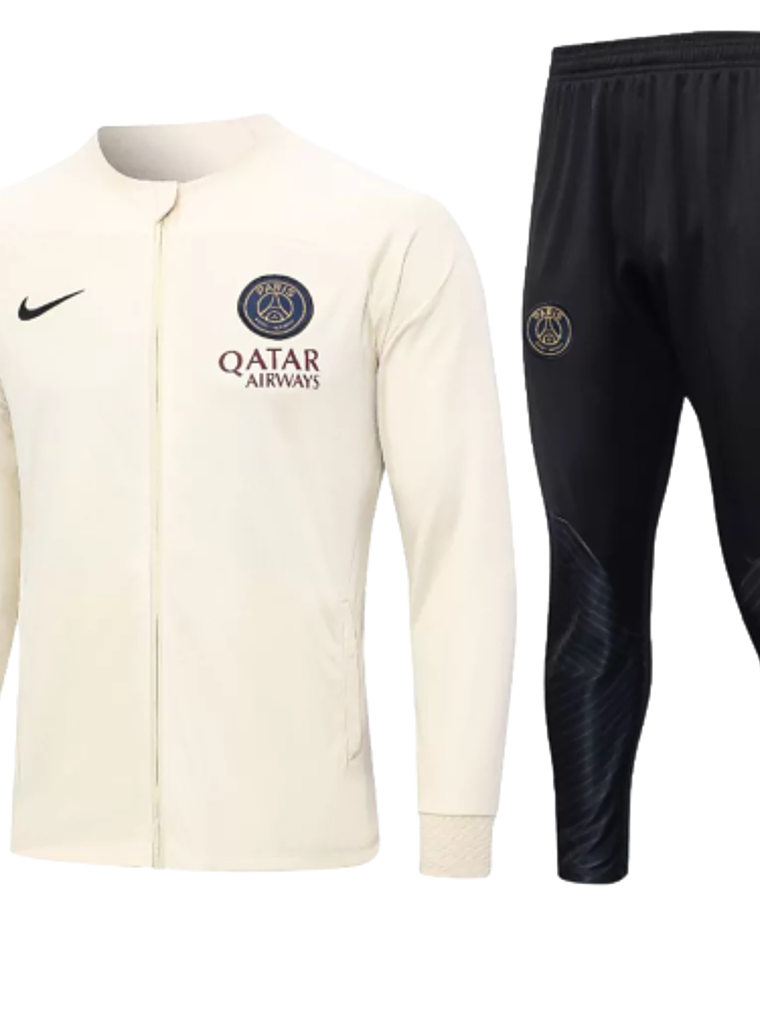 Agasalho de Viagem PSG - Masculino - Beje 1